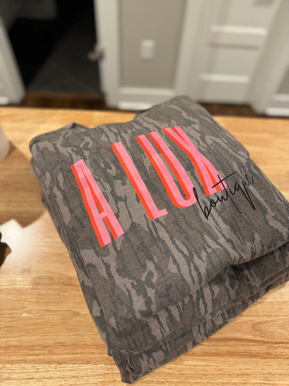 ALUX MossyOak Logo Tee #1
