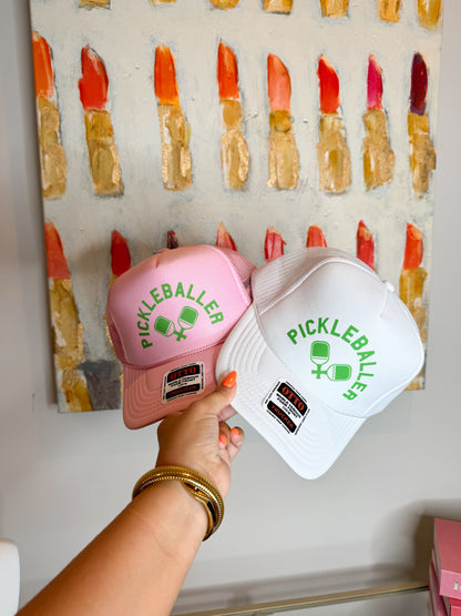 Pickleballer Trucker Hat- (2 Colors)