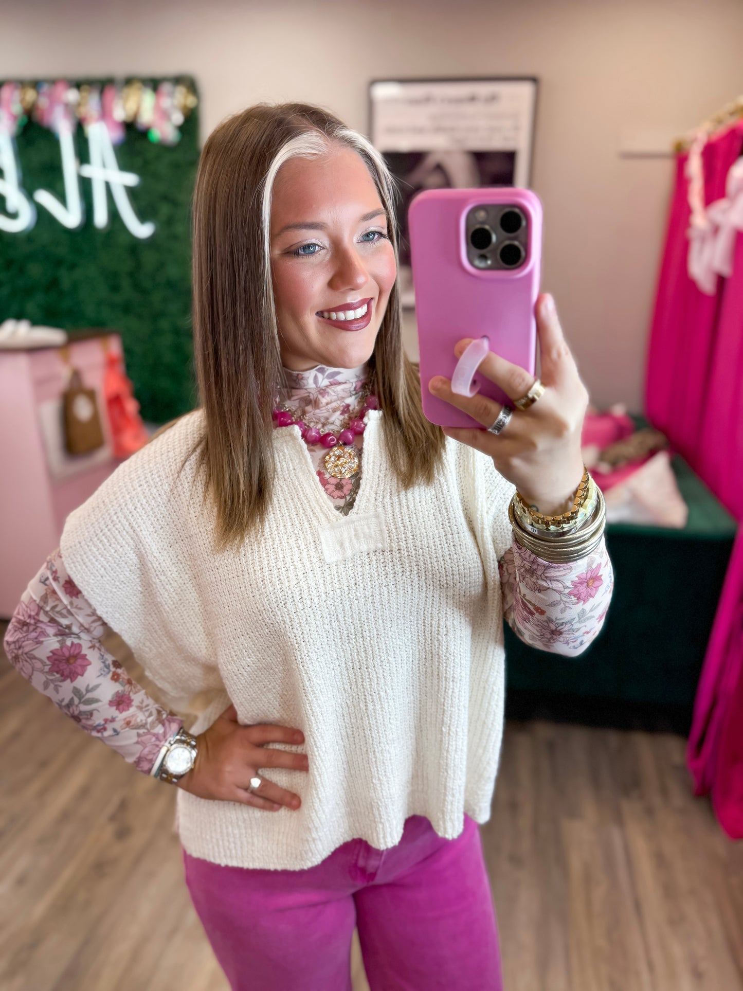 Chloe Sweater- Ivory