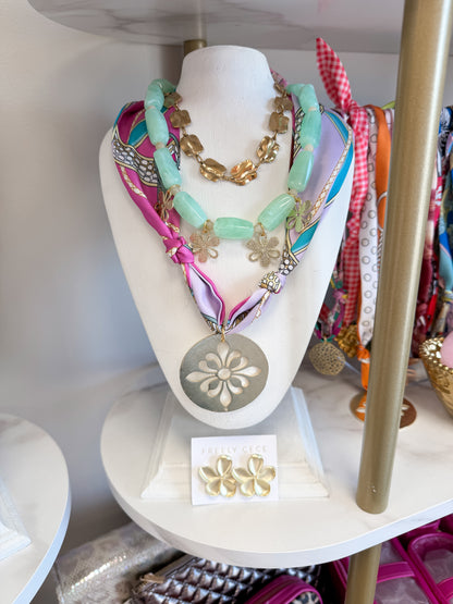 Scarf Necklace #10