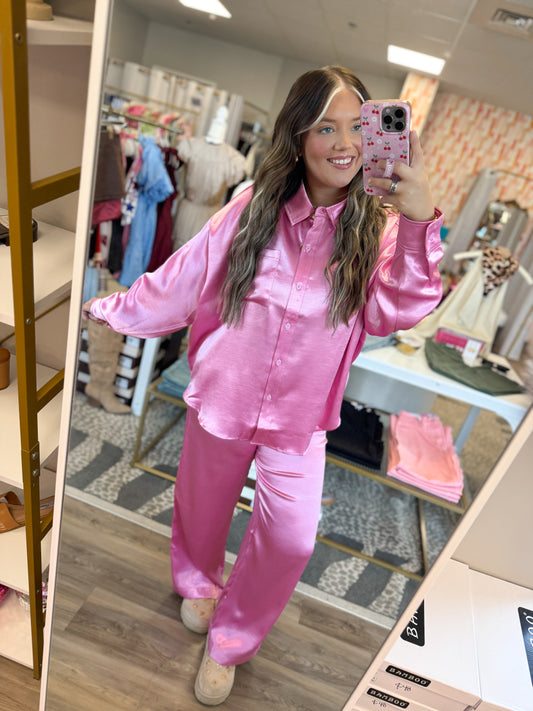 Pink Clouds PJ Set