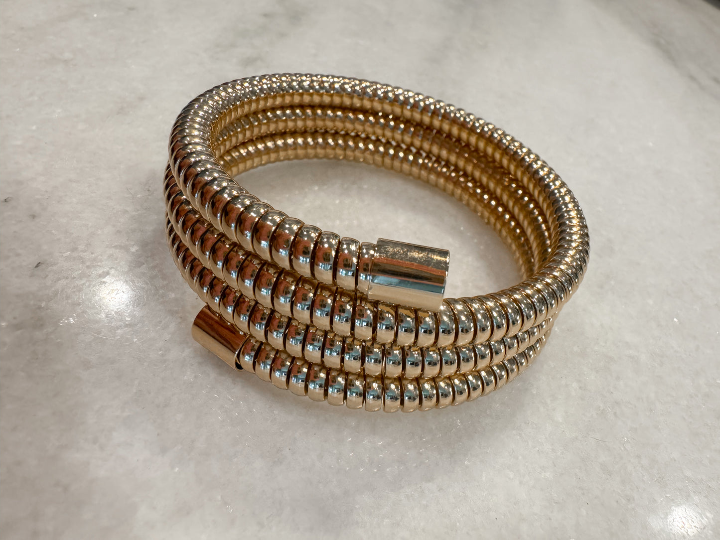 Flexible Chunky Coil Bangle