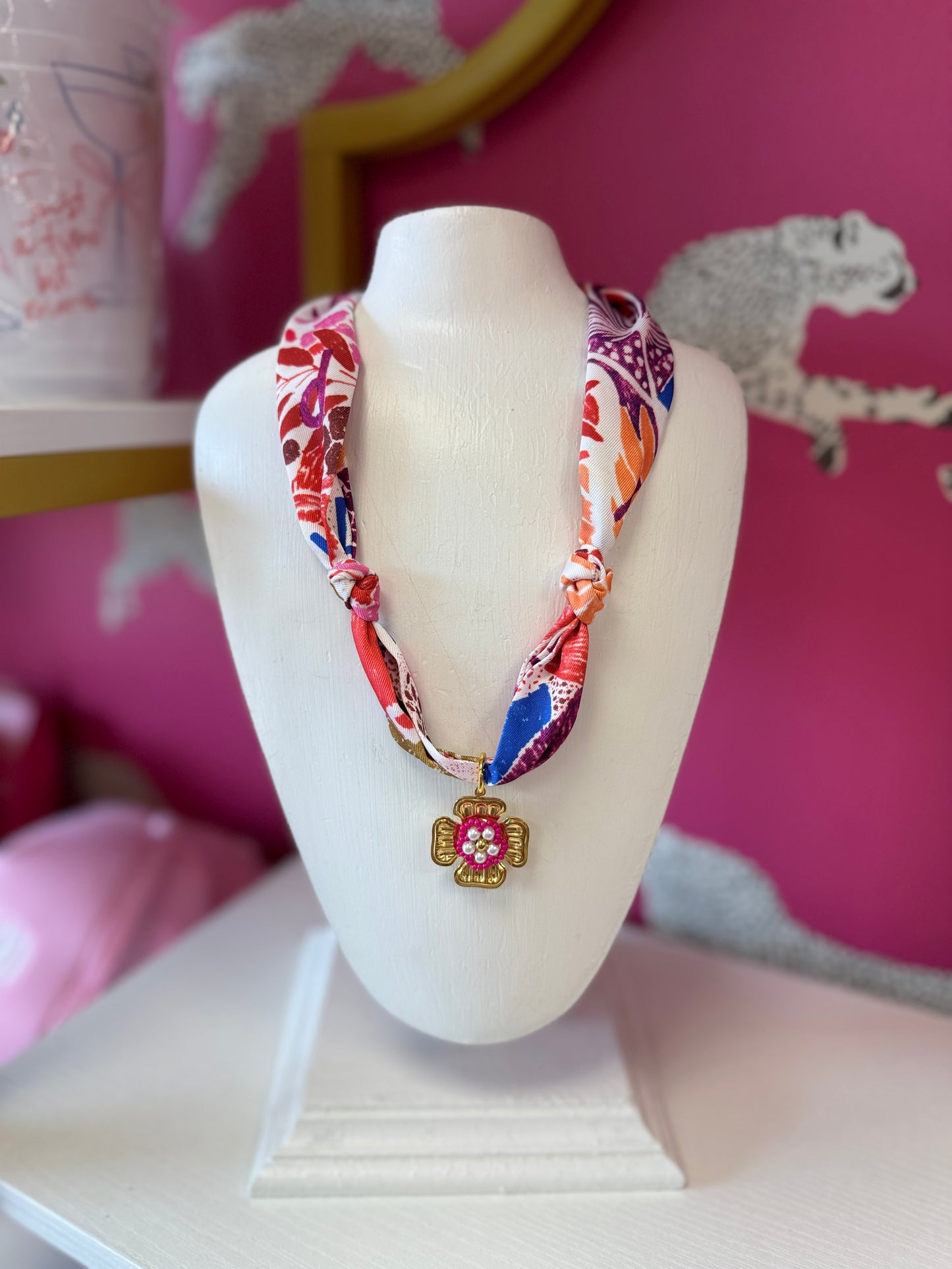 Scarf Necklace #4