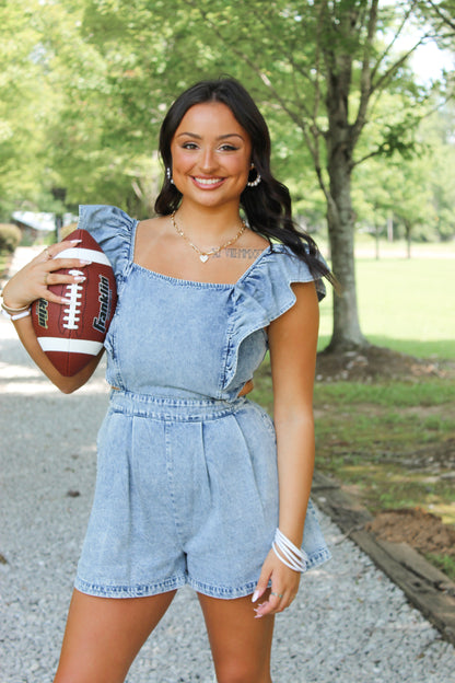 Perfect Denim Romper