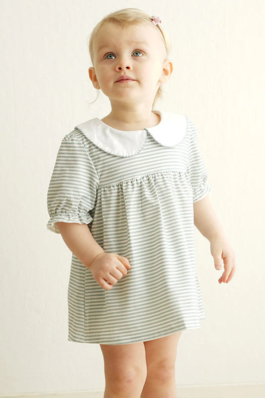 Sage Stripe Set- Girl