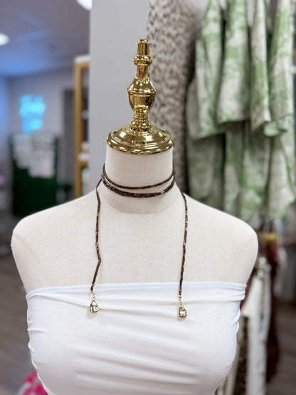 FC Beaded Wrap Necklace #1