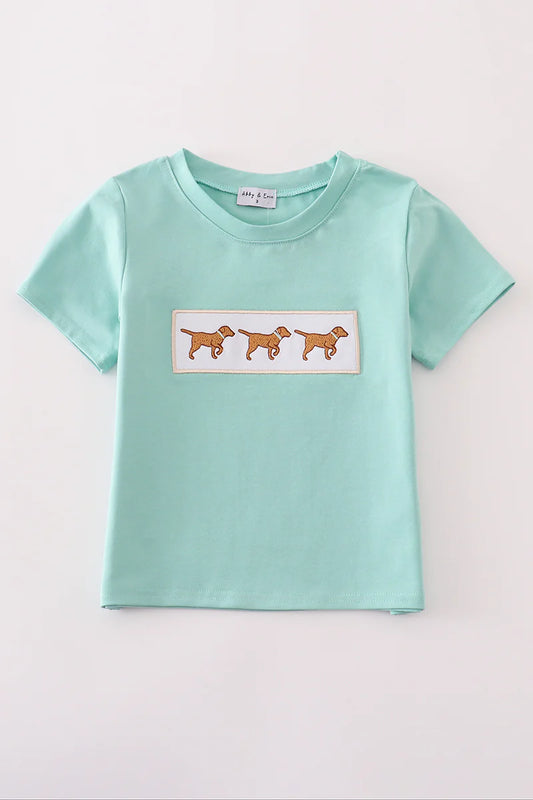 Mint Puppy Top- Boy