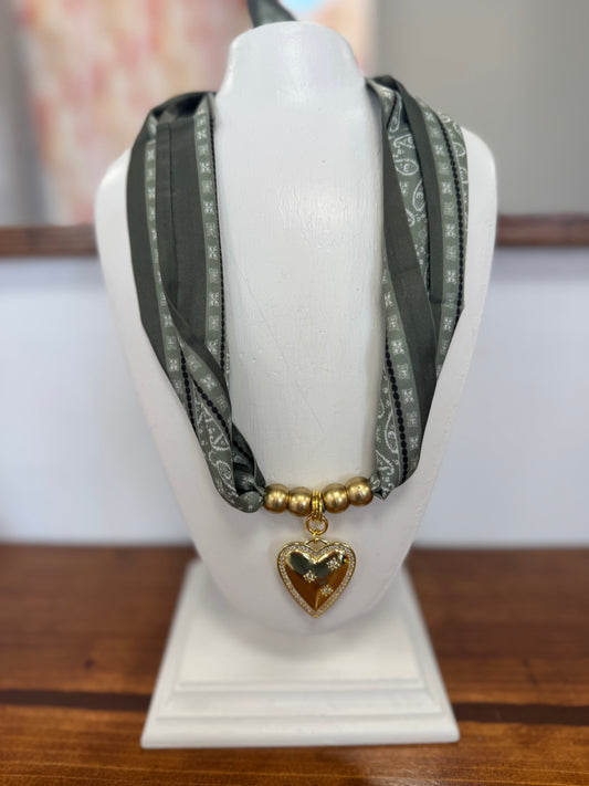 Scarf Necklace #55