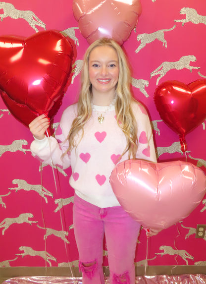 Heart Of Love Sweater (CURVY)