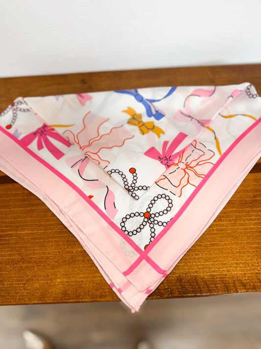 MultiColored Bow Bandana Scarf