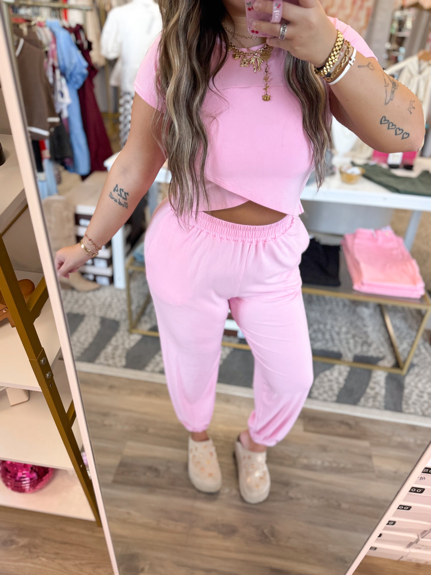 Bronxy Set- Pink