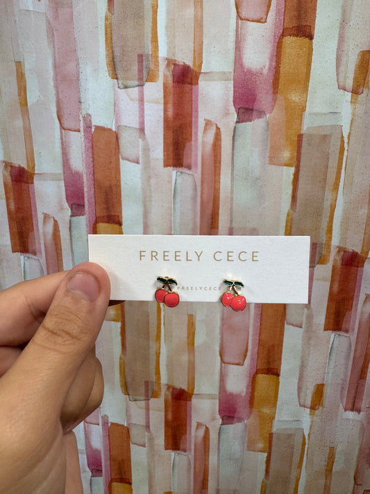 FC Mini Cherry Studs