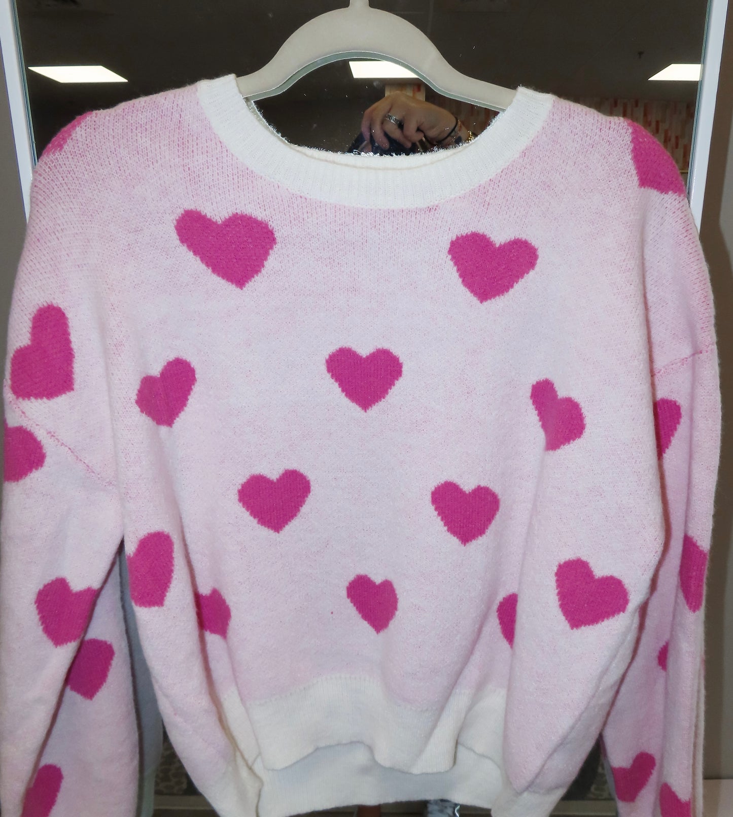 Heart Of Love Sweater (CURVY)