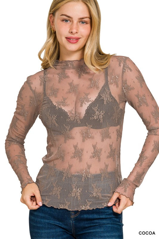 Scarlett Top- Brown