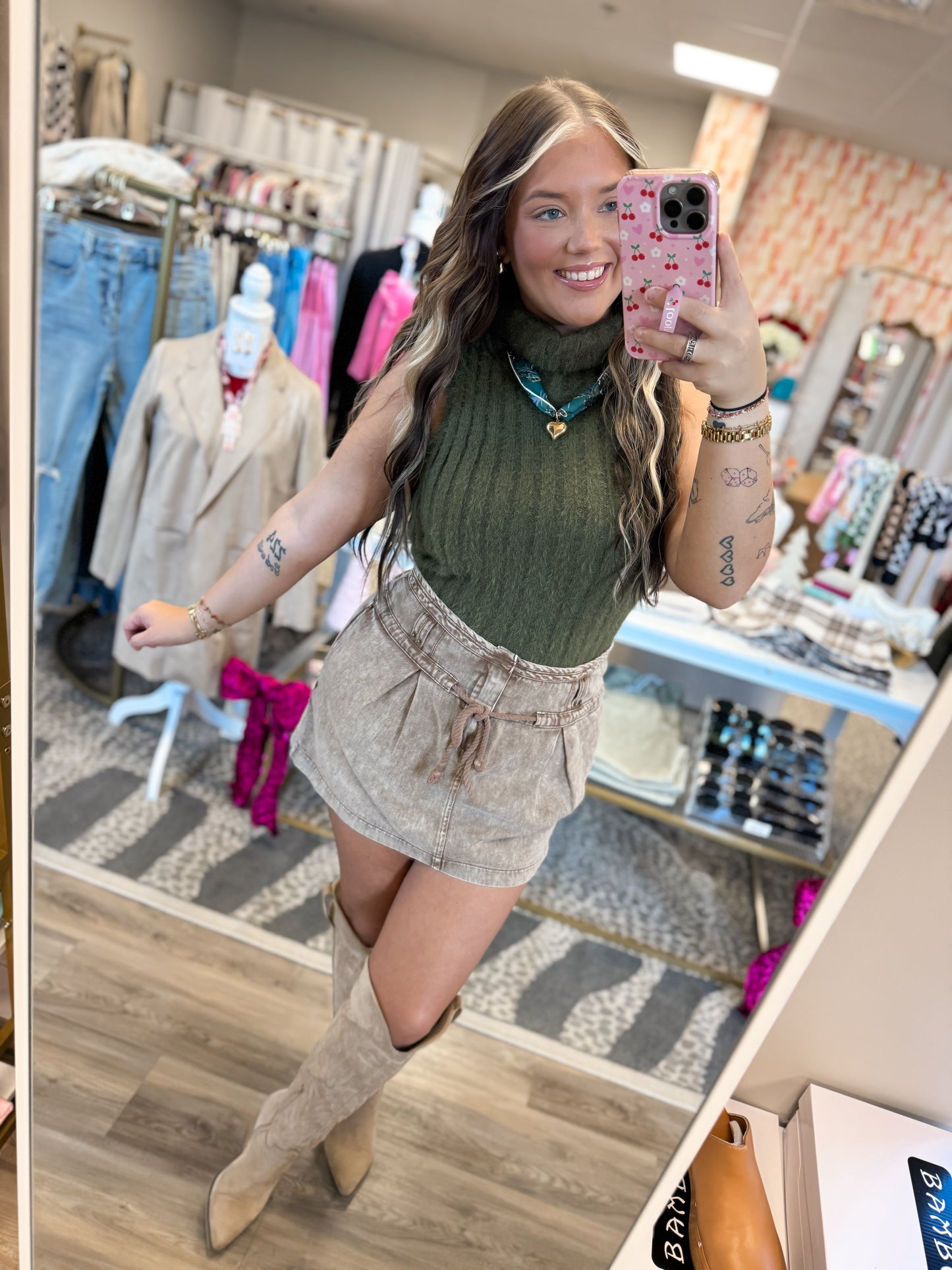 Brooke Sweater- Olive