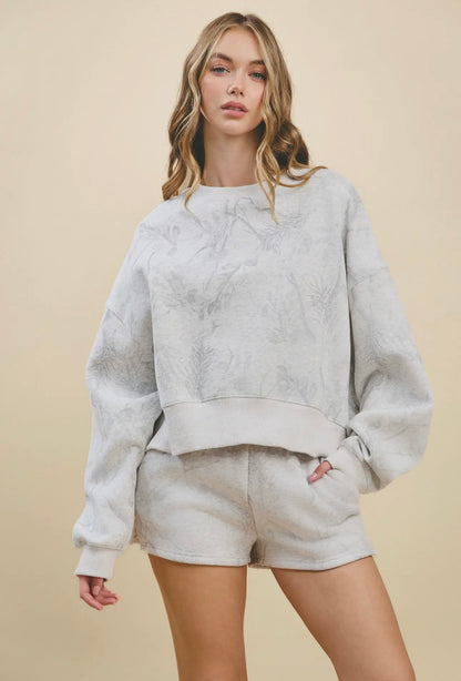 Lux Camo Sweatshirt