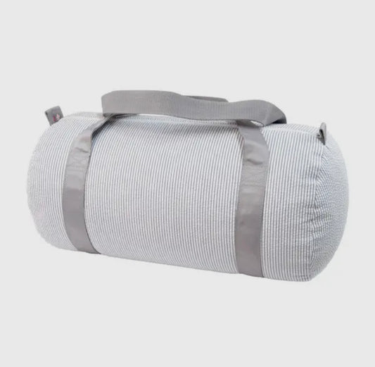 Gray Duffle Bag- Medium