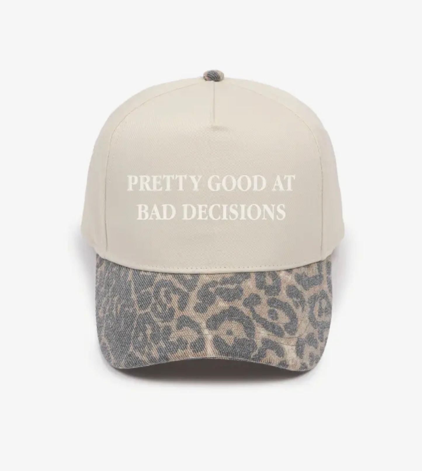 Pretty Good At Bad Decisions Trucker Hat