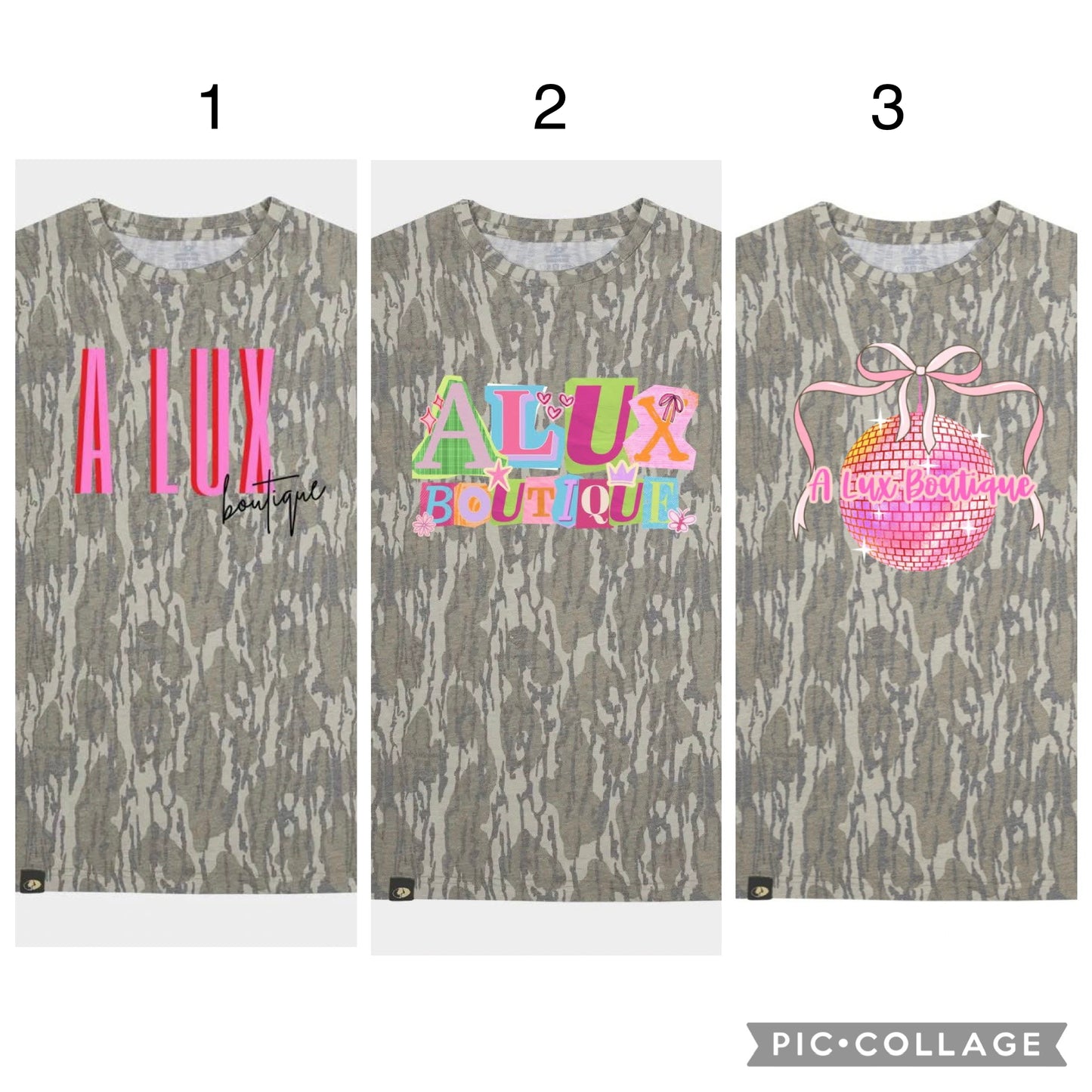 ALUX MossyOak Logo Tee