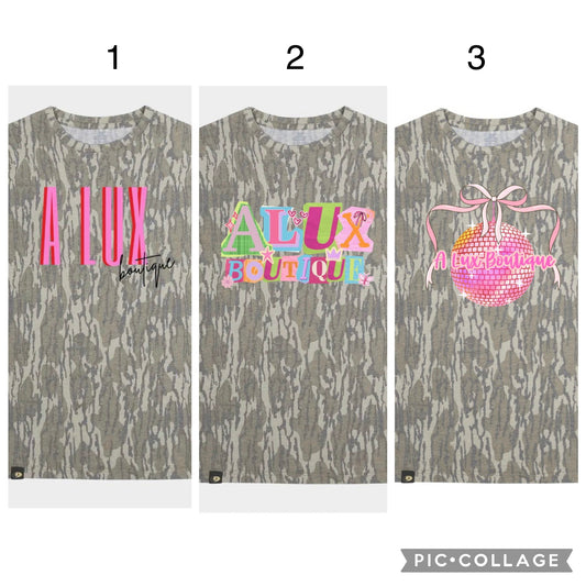 ALUX MossyOak Logo Tee
