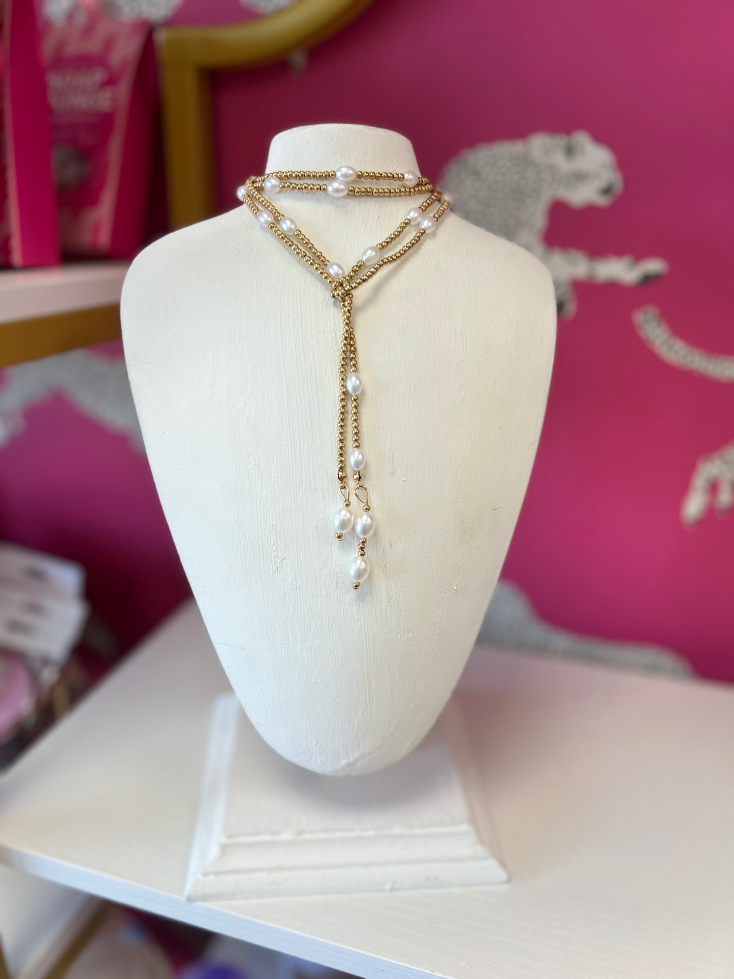 FC Beaded Wrap Necklace #7