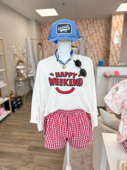 Happy Weekend Sweatshirt