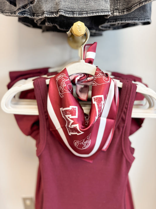 Mississippi State Bandana- M Logo