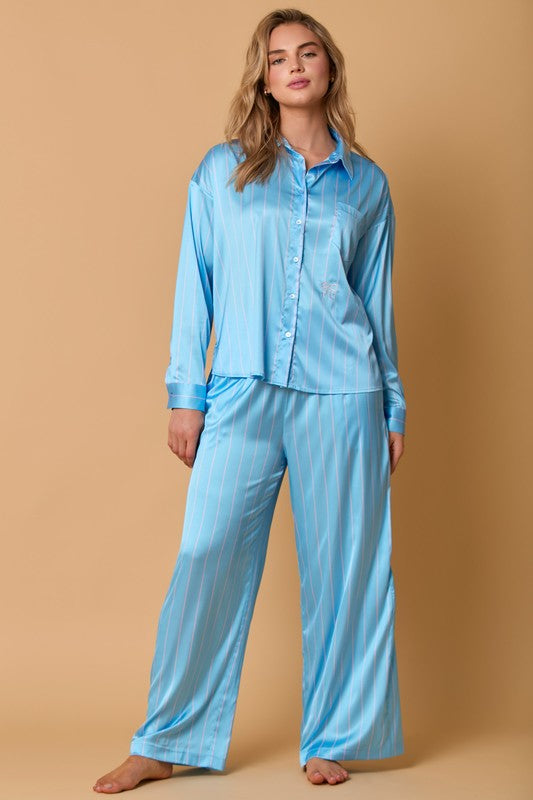 Blue Dreams PJ Set