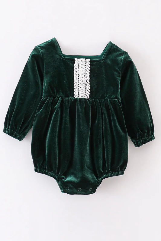 Green Velvet Bubble