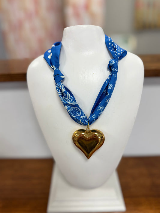 Scarf Necklace #104