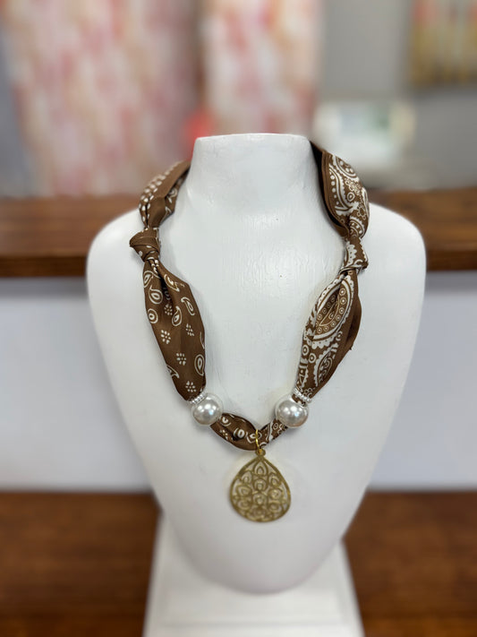 Scarf Necklace #115