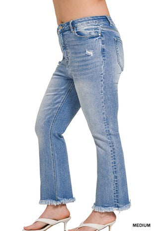 Lexie Jeans- Light Wash (CURVY)