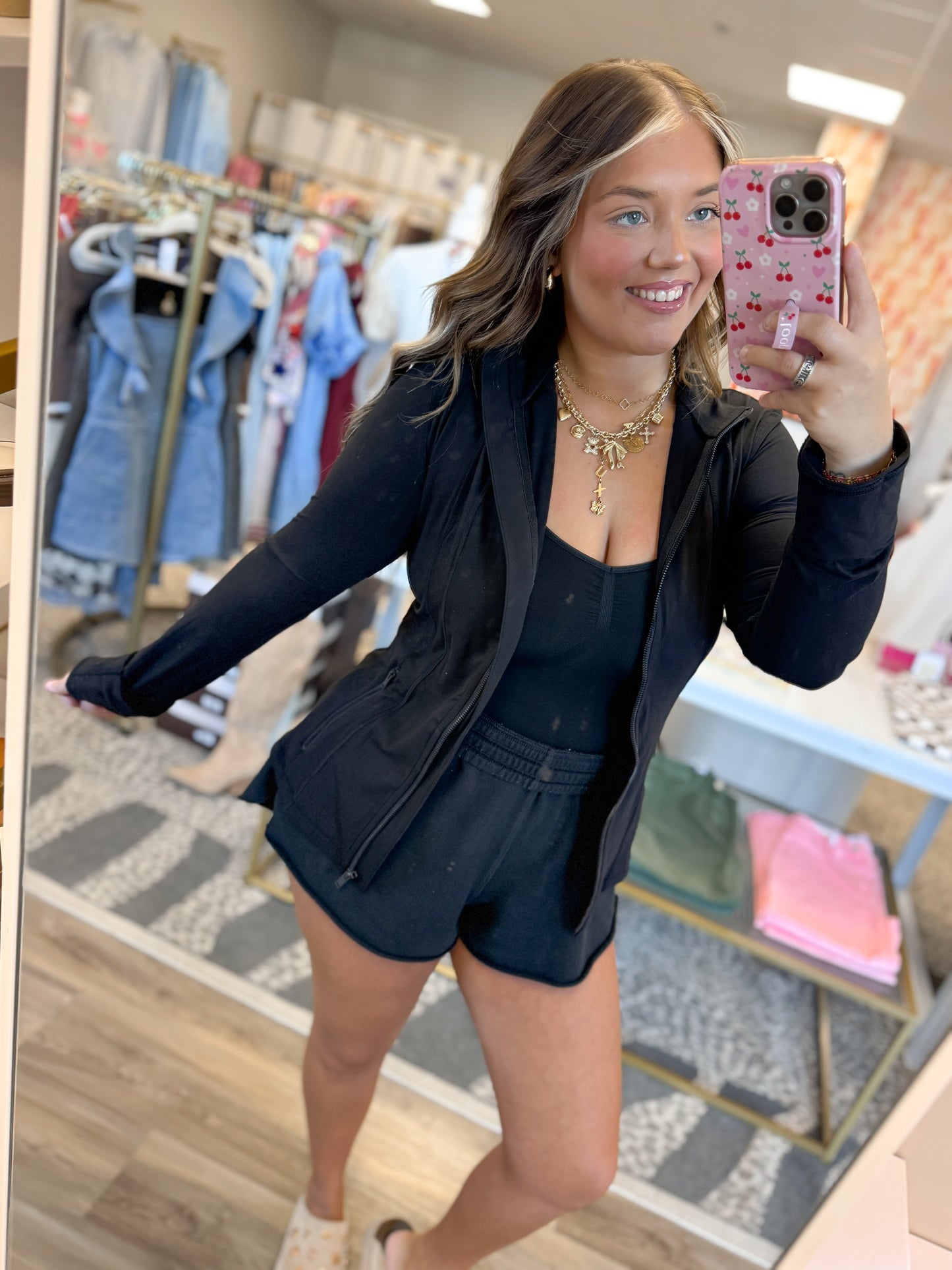 Race Jacket- Black