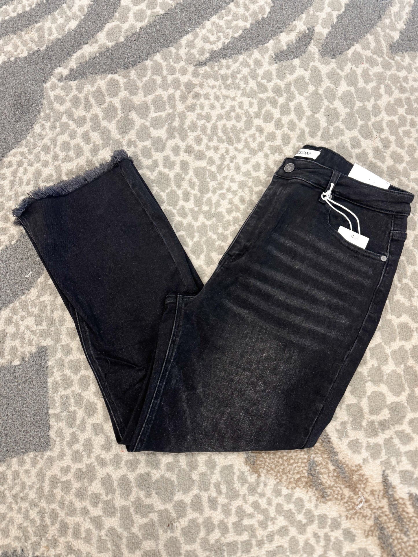 Lexie Jeans- Black (CURVY)