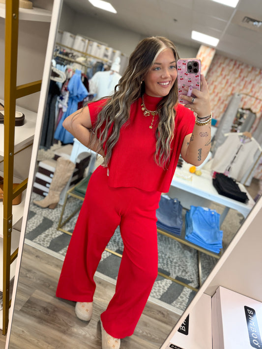 Courtney Set- Red