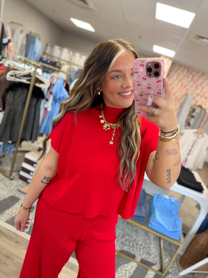 Courtney Set- Red