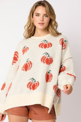 Pumpkin Love Sweater