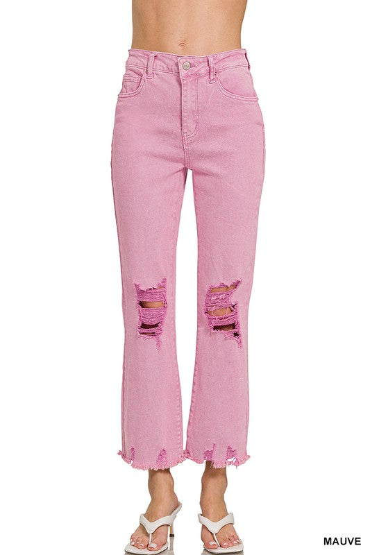 Demi Jeans- Mauve