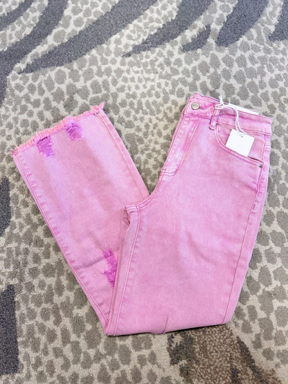 Demi Jeans- Mauve