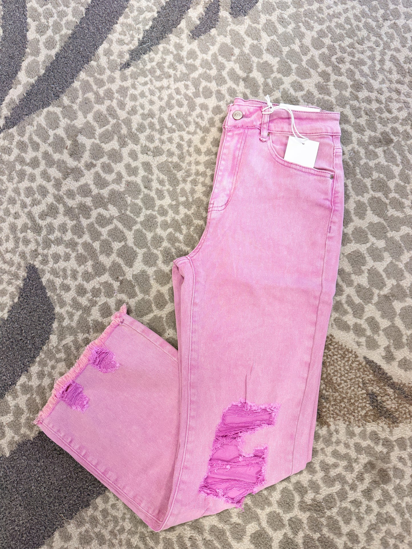 Demi Jeans- Mauve