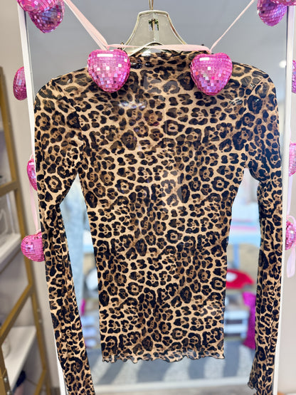 Scarlett Top- Cheetah