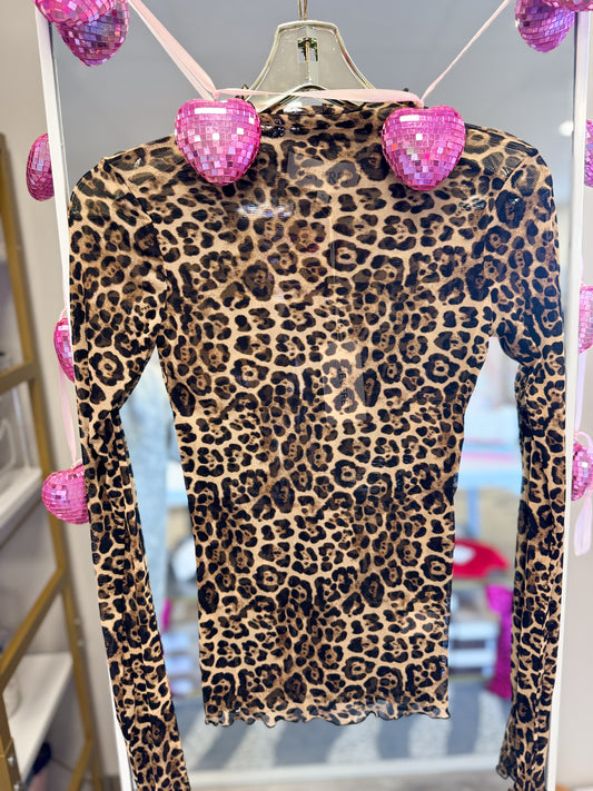Scarlett Top- Cheetah