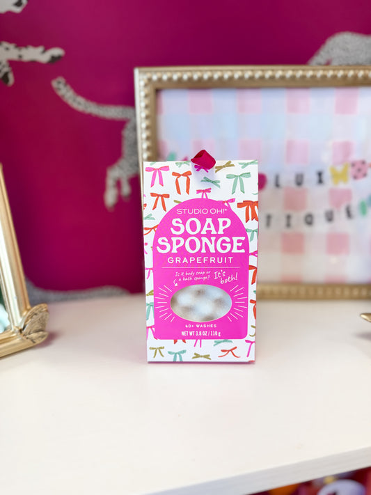 Bow Soap Sponge