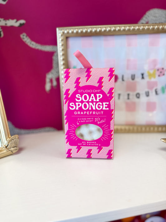 Lightening Bolt Soap Sponge