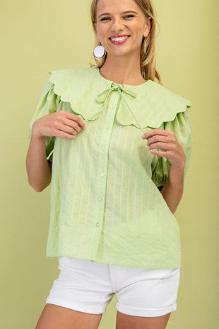 Wrenley Top- Green