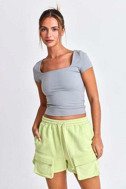 Cally Top (Grey)