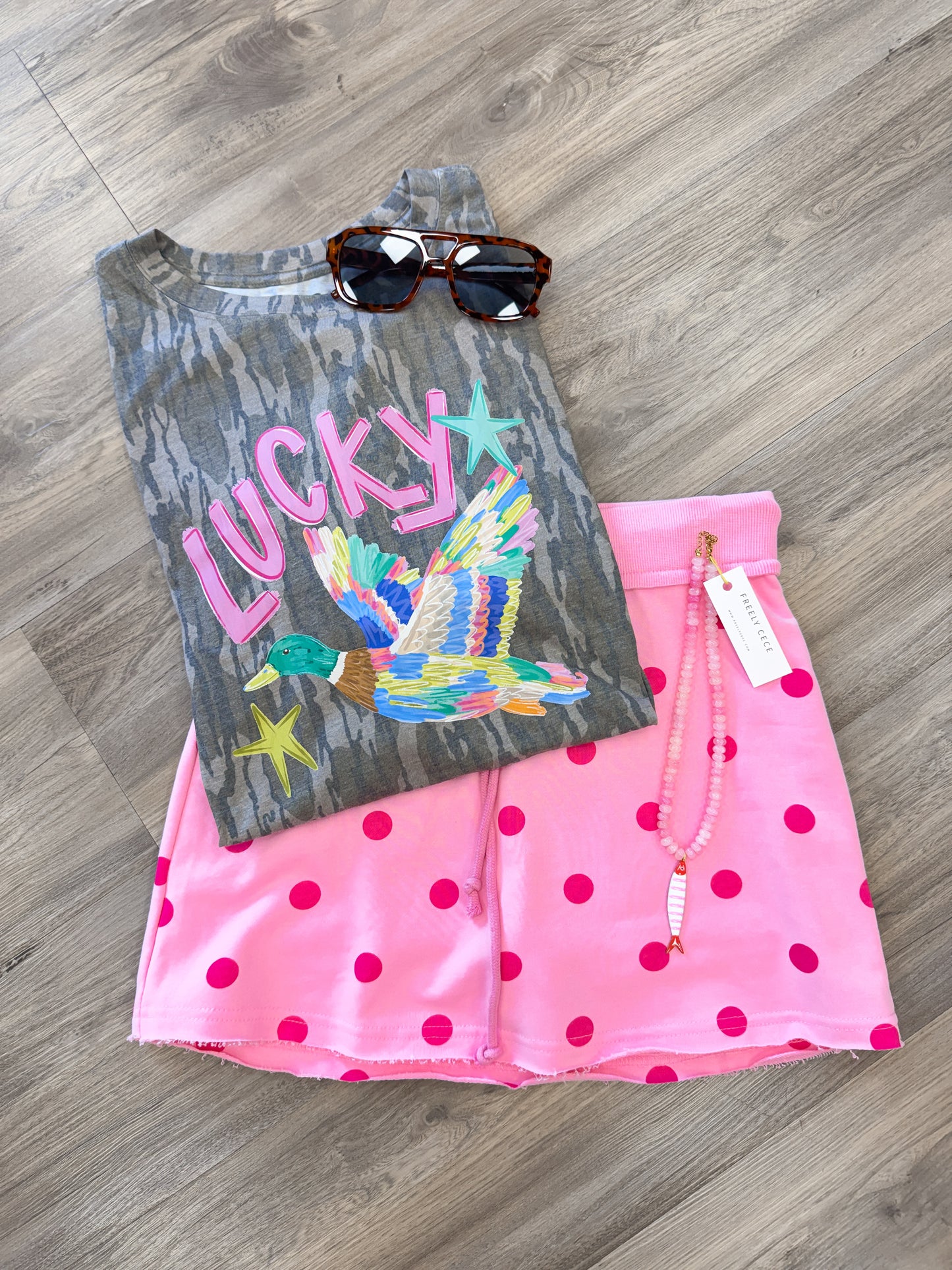 Lucky Duck Camo Tshirt