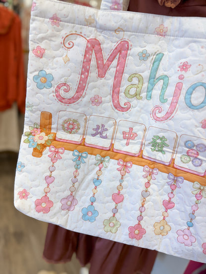 Mahjong Quilted Bag