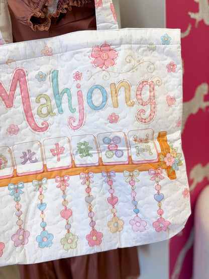 Mahjong Quilted Bag