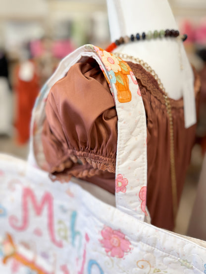 Mahjong Quilted Bag